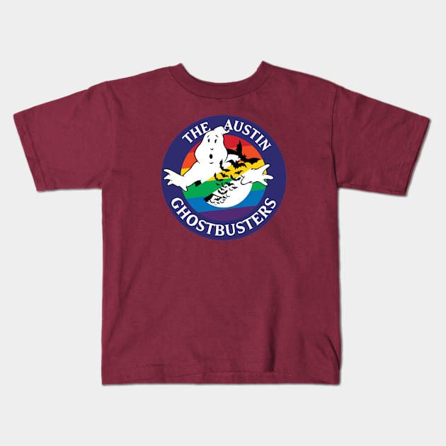 PRIDE 2023 - Austin Ghostbusters Kids T-Shirt by The Austin Ghostbusters